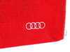ES#2149008 - AHB349R - Jute Tote - Red - (NO LONGER AVAILABLE) - All purpose bag from Audi. - Audi Collection - 