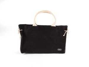 ES#2143155 - AHB349 - Jute Tote - Black - (NO LONGER AVAILABLE) - All purpose bag from Audi. - Audi Collection - 