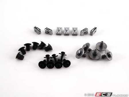 ES#318084 - 1K0898625 - Front Fender Hardware Kit - Complete set of hardware to attach one front fender - Genuine Volkswagen Audi - Volkswagen