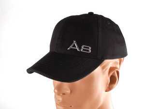 ES#2149017 - AWC495A8 - Audi Model Liquid Metal Cap - A8 - (NO LONGER AVAILABLE) - Pick up an Audi A8 cap and show off your amazing taste in vehicles  - Audi Collection - 