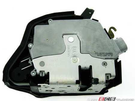 ES#90736 - 51218402537 - Front Door Latch - Left - Door mount piece that connect to door striker - Genuine BMW - BMW