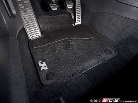 ES#1884201 - 1K1061554HA041 - Monster Floor Mat Set - R-Line - (NO LONGER AVAILABLE) - The best floor mats available to protect your interior from all kinds of natural elements - Genuine Volkswagen Audi - 