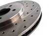 ES#1047 - ESR4-5FS2 - Complete 4 To 5 Lug Conversion Kit - Front - (NO LONGER AVAILABLE) - Includes custom built hubs, wheel bearings, & special 5 lug cross-drilled and slotted rotors - Euro spec - 