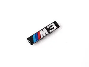 E46 M3 M3 Fender Grille Emblem