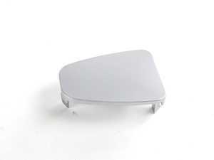 ES#102329 - 51418236125 - Front Door Panel Trim Insert - Matte Chrome - Located towards the front of the armrest - Genuine BMW - BMW