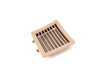ES#111947 - 51437057939 - Beige Rear Kick Panel Vent Grille - Left - Replace your sun-baked kick panel trim - Genuine BMW - BMW