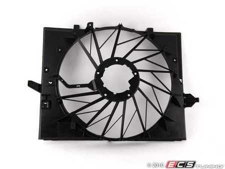 ES#39093 - 17417543283 - Fan Shroud - Surrounds the fan to help draw air through the radiator - Genuine BMW - BMW