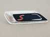 ES#3141392 - 63137358470 - Side Turn Signal & Grille S - Clear - Right  - Chrome side vent section on the quarter panel - Genuine MINI - MINI