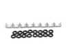 ES#3691587 - 077906037aktKT6 - Fuel Injector Installation Kit  - A complete set of o-rings and clips for installing new injectors - Assembled By ECS - Audi