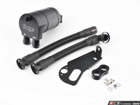 ES#3691238 - FMCT4  - Forge Oil Catch Tank  - Captures harmful contaminants, including oil deposits, unused fuel vapors, and moisture, before they make their way back through to the inlet of the engine. - Forge - Audi