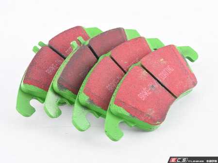 ES#2070708 - DP21991 - Front GreenStuff Performance Brake Pad Set - Designed as a mildly upgraded pad, great for an afternoon of sporty driving. - EBC - Mercedes Benz