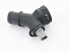 ES#3647899 - 1K0122291AE - Lower Radiator Coupler - Connects the temperature sensor and coolant hose to the radiator - Hudson - Volkswagen