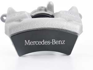 ES#2746230 - 0004216981 - Front Disc Brake Caliper - Left - (NO LONGER AVAILABLE) - Front Axle, Left Side - Silver Caliper, With Sport Package - Genuine Mercedes Benz - 