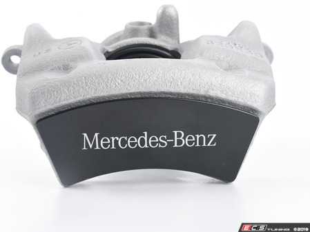 ES#2746230 - 0004216981 - Front Disc Brake Caliper - Left - (NO LONGER AVAILABLE) - Front Axle, Left Side - Silver Caliper, With Sport Package - Genuine Mercedes Benz - 