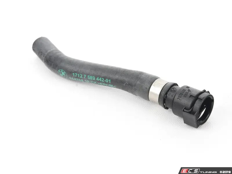 Genuine BMW - 17127589442 - Engine Coolant Recovery Tank Hose (17  
