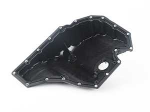 ES#2806297 - 06L103600F - Oil Pan - Includes drain plug and crush washer - Genuine Volkswagen Audi - Audi