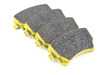 ES#3546224 - 803919 - RSL19 Yellow Endurance Racing Brake Pads - Rear - RSL19 is a low metallic resin bonded material containing steel and acrylic fibers. It maintains a constant friction level across a broad range of temperatures. The friction level of the material maintains constant at a low-medium level. - Pagid Racing - Audi