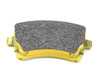 ES#3546224 - 803919 - RSL19 Yellow Endurance Racing Brake Pads - Rear - RSL19 is a low metallic resin bonded material containing steel and acrylic fibers. It maintains a constant friction level across a broad range of temperatures. The friction level of the material maintains constant at a low-medium level. - Pagid Racing - Audi