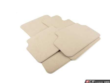 ES#3421498 - 51477489622 - G30 Floor Mat Set - Beige - Set of four carpeted floor mats - Genuine BMW - BMW