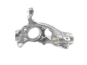 ES#3471148 - 3QF407255E - Front Wheel Bearing Housing - Left - Also referred to as the spindle or steering knuckle - Genuine Volkswagen Audi - Volkswagen