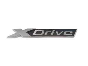 ES#3243958 - 51148072625 - Model Emblem - X Drive C-Grey - Genuine BMW - BMW