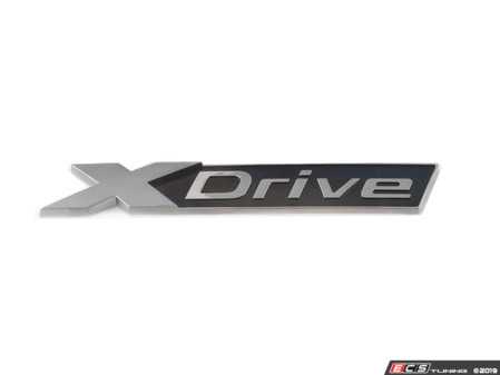 ES#3243958 - 51148072625 - Model Emblem - X Drive C-Grey - Genuine BMW - BMW