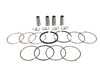 ES#2794055 - H18TAUD287209I12 - Mahle Performance Piston Set - Includes rings, wire locks, and wrist pins - 81.5mm bore, 8.5:1 CR, 86.4mm stroke (stock) - Mahle - Audi Volkswagen