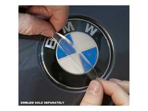 ES#3678540 - es375 - Hood/Trunk Emblem Protective Shield - (NO LONGER AVAILABLE) - Don't let your emblem fade! - Bavarian Autosport - 