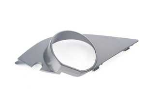 ES#3981054 - E60MTFOGCVR-L - BMW E60 MTECH FRONT BUMPER FOG LIGHT COVER - Left - Replacement parts - ECS - BMW