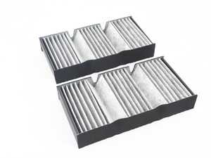 ES#3676832 - A1668300318 - Charcoal Cabin Filter Set - A commonly missed filter, used to filter incoming air into the cabin - Hengst - Mercedes Benz