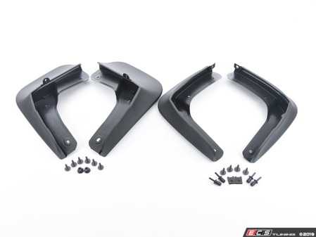 ES#3979252 - 17a075101KT - Front & Rear Splash Guard Kit - Keep mud off of your fenders and protected from debris - Genuine Volkswagen Audi - Volkswagen