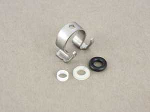 ES#3546541 - 13537573801 - Fuel Injector Sealing Set 306.400
 - Seals and clip for the injector - Elring - MINI