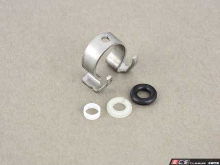 ES#3546541 - 13537573801 - Fuel Injector Sealing Set 306.400
 - Seals and clip for the injector - Elring - MINI