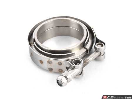 ES#4007186 - 028092ecs04aKT - 2.5" Stainless Steel V-band Assembly - Priced Each	 - Create a leak-proof connection for your custom exhaust project. Features locating ring for ease of alignment. - ECS - Audi BMW Volkswagen Mercedes Benz MINI Porsche