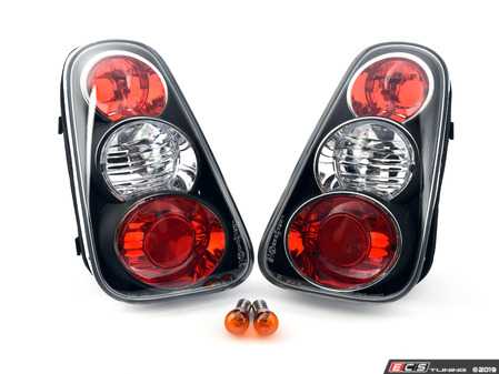 ES#3021585 - LTMINI01JMTM - Altezza Black Tail Light - Pair LT-MINI01JM-TM - Stylish aftermarket LED tail lights for your pre 7/2004 R50 R53 with a black housing - Spec-D Tuning - MINI