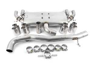 ES#3537744 - SSXVW423 - 3.0" Cat-back - Non-resonated - Get that Exhaust tone you've been looking for! Features 3" construction with quad Polished oval tips. - Milltek Sport - Volkswagen