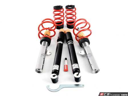 ES#3141272 - 33502412586 - JCW Sport Suspension Kit - Adjustable red spring sport Coilover kit. - Genuine MINI - MINI