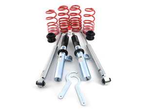 ES#3639591 - 28851-18 - Tiguan MQB Ultra Low Coilover Kit - Fixed Dampening - For aggressive lowering. Average lowering front:2.6"-3.0", rear: 2.2"-3.0" - H&R - Volkswagen