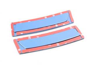 ES#3420907 - BM-0994-B45 - Painted Front Bumper Reflectors - Estoril Blue - Clean up your front bumper with paint matched reflectors - AUTOTECKNIC - BMW