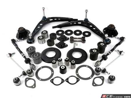 ES#3619859 - 311222284612KT8 - Front And Rear Suspension Refresh Kit - All the necessary high quality aftermarket parts to completely rebuild your front and rear suspension in one comprehensive package - Assembled By ECS - BMW