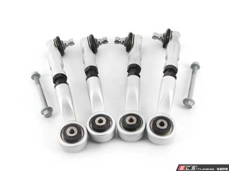 ES#3639295 - 81358 - Adjustable Front Upper Racing Control Arm Kit  - Range of adjustment 1.50 degrees of Caster, 1.50 degrees of Camber. Features new xAxis(TM) Sealed Flex Joints! - SPC - Audi Volkswagen