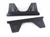 ES#3192064 - HC/925 - Alluminum tall brackets - 36 holes | Black - Mount your OMP racing seat with confidence! - OMP - BMW MINI