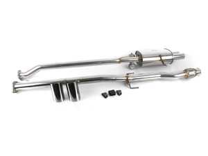ES#3980425 - MNR5X-DS11MB - ARMYTRIX Stainless Steel Valvetronic Catback Exhaust System - Dual Matte Black Tips R56/R57/R58/R59 - Hear and feel the power with this free flow system - Armytrix - MINI