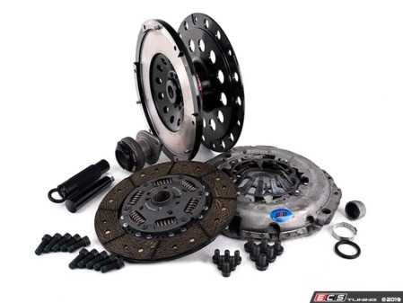 ES#2826503 - 003886ECS01AKT3 - Performance Lightweight Flywheel clutch Kit - Stage 2 Daily - Audi B8 S4/S5 3.0T - ECS Lightweight Flywheel with a Southbend Stage 2 clutch kit rated at 395ft/lbs - ECS - Audi