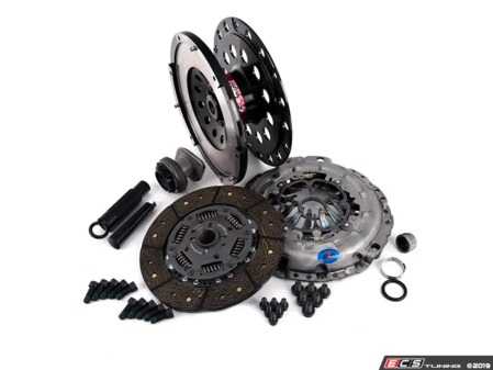 ES#2826504 - 003886ECS01AKT4 - Performance Lightweight Flywheel Clutch Kit - Stage 2 Endurance - ECS Lightweight Flywheel with a Southbend Stage 2 clutch kit rated at 430ft/lbs - ECS - Audi