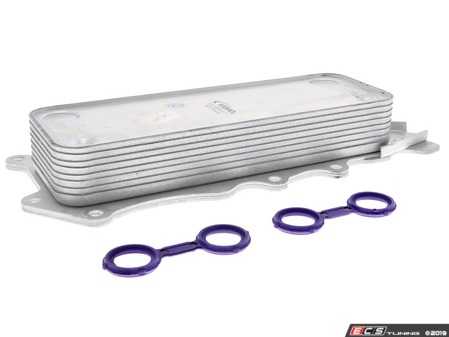 ES#3988154 - 6421800165 - Oil Cooler - Oil to water heat exchanger - Vemo - Mercedes Benz