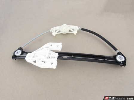 ES#2726464 - 8V4839461 - Rear Window Regulator - Left - Does not include the window motor - Genuine Volkswagen Audi - Audi
