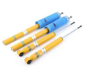 ES#3984578 - 24-020282KT - B6 Performance Front And Rear Shock Kit  - Unbelievable control, precise handling, ultimate performance and incredible comfort. German-made with world-famous Bilstein quality and a limited lifetime warranty! - Bilstein - BMW