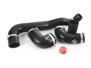 ES#3690914 - 56-330301 - High Flow Hot Side & Cold Side Pipes - Black - Upgraded Silicone hoses for the intercooler - M7 Speed - MINI