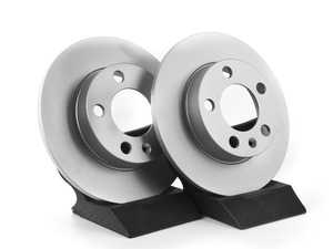 ES#3427338 - 1j0615601cKT1 - Rear Brake Rotors - Pair (232x9) - Coated, high carbon premium rotors - Pagid - Audi Volkswagen